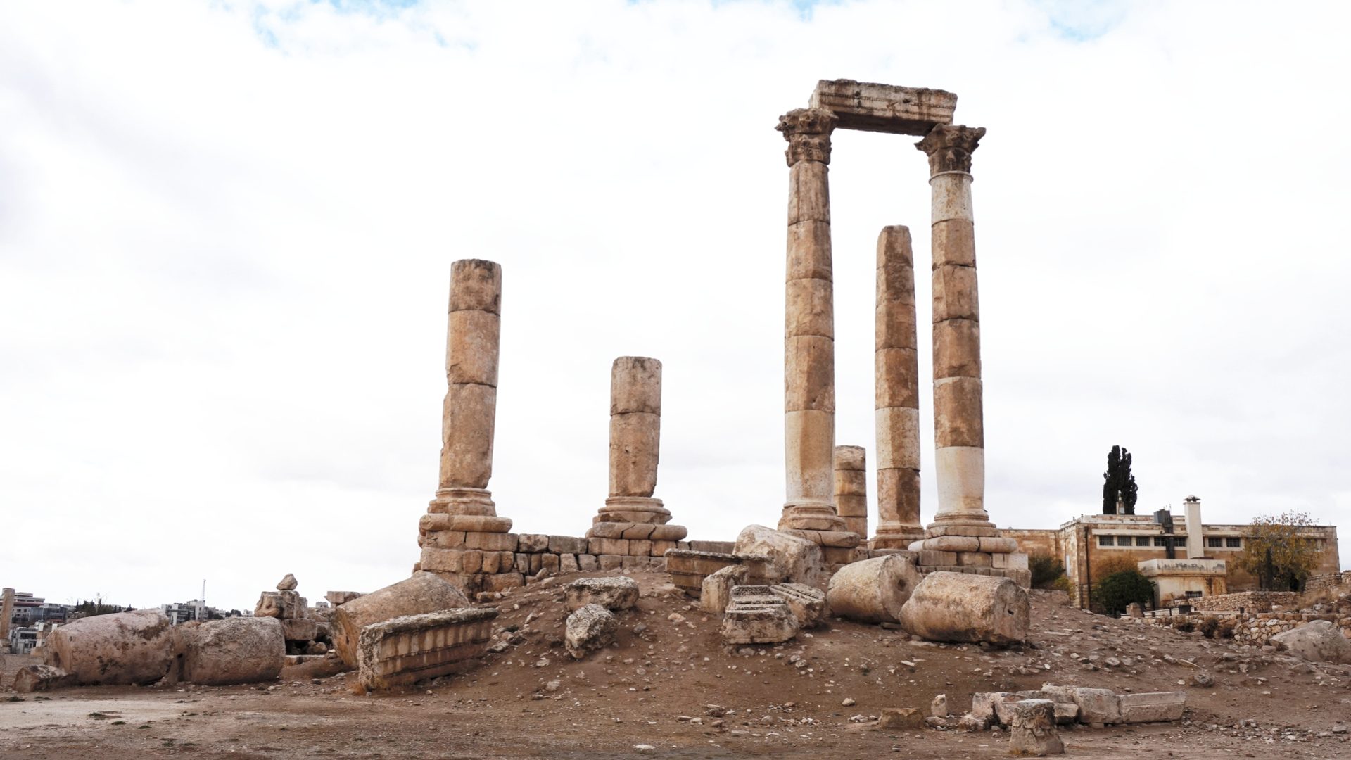 citadel amman jordanie