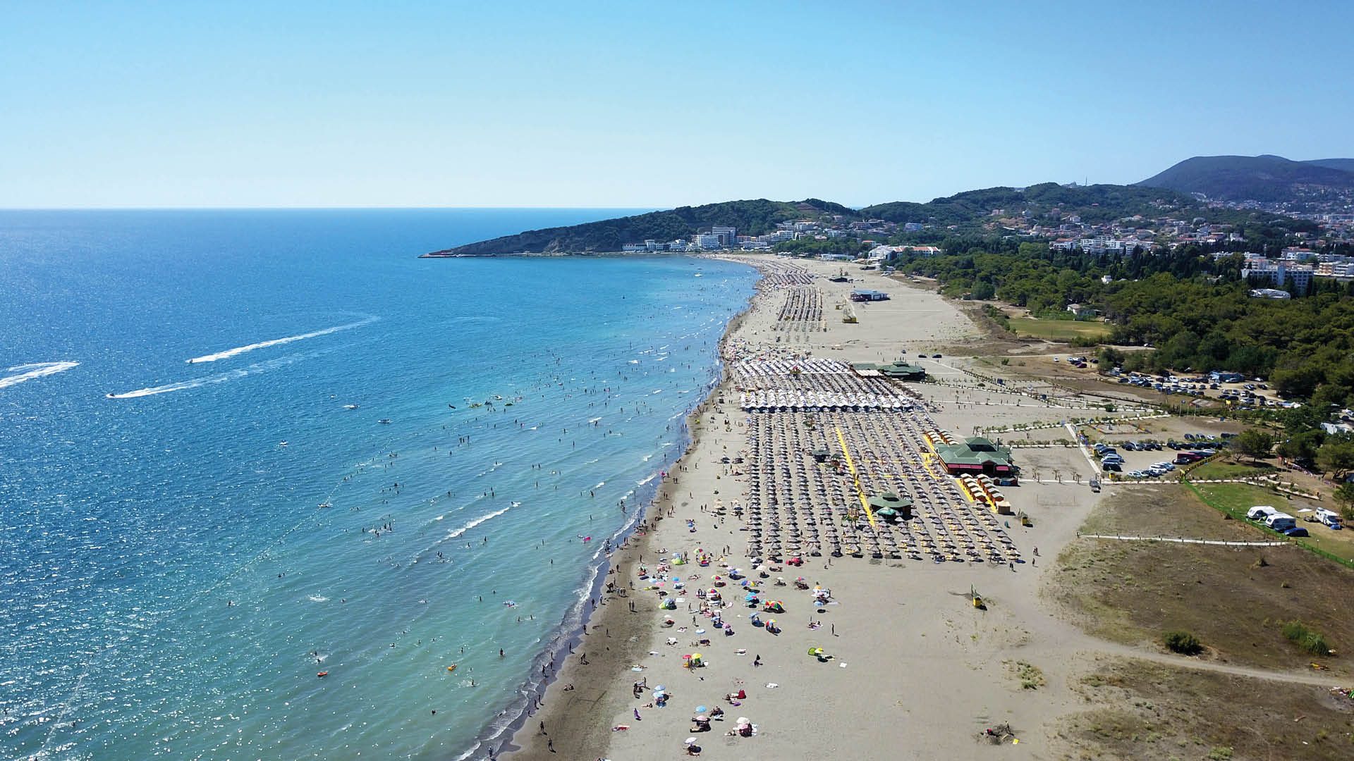 ulcinje montenegro strand