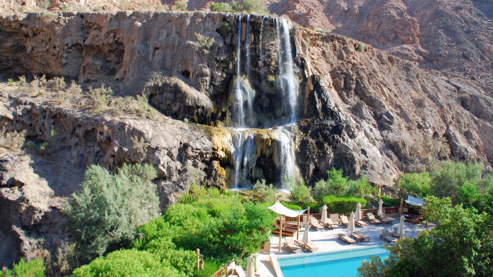 ma'in hotsprings jordanië