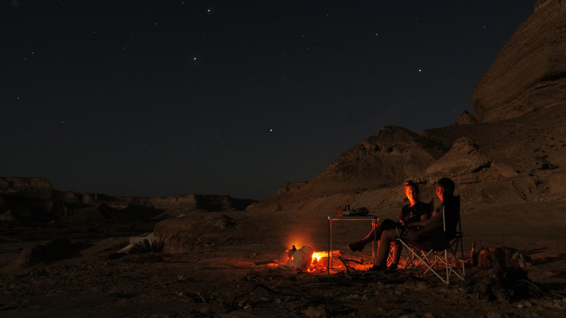 wildkamperen in oman