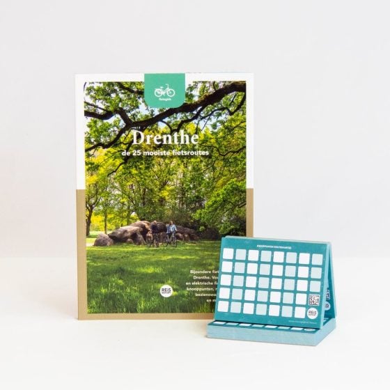 De mooiste fietsroutes van Drenthe + 100 routekaartjes